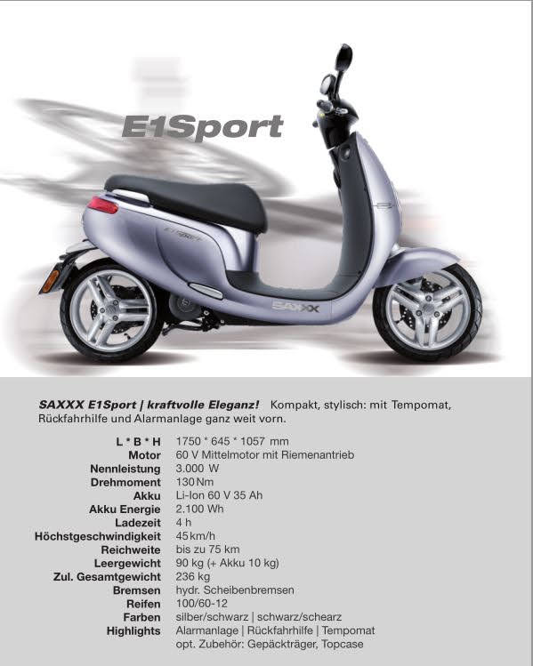 SAXXX E1 Sport